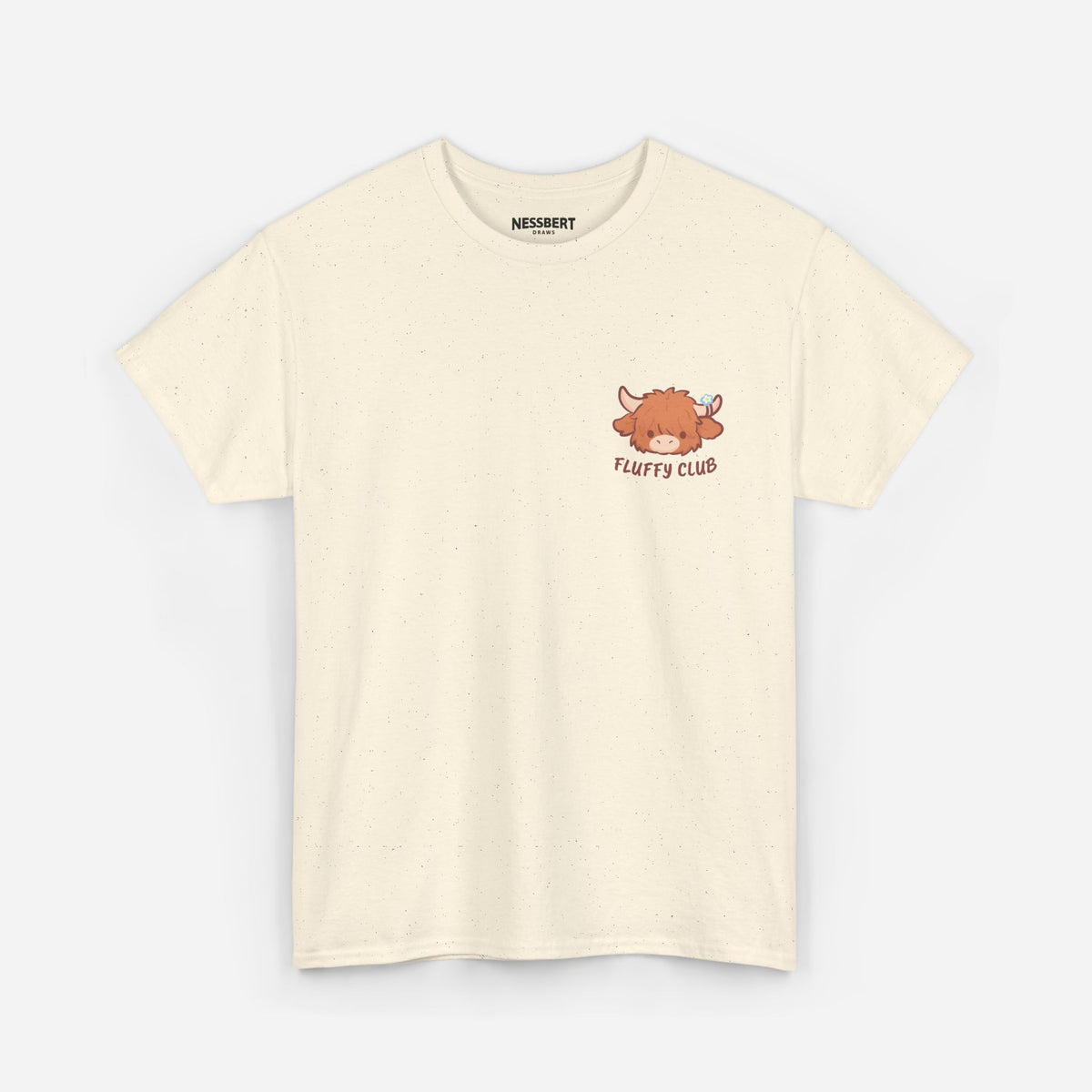 Too Fluffy To Care Tee
