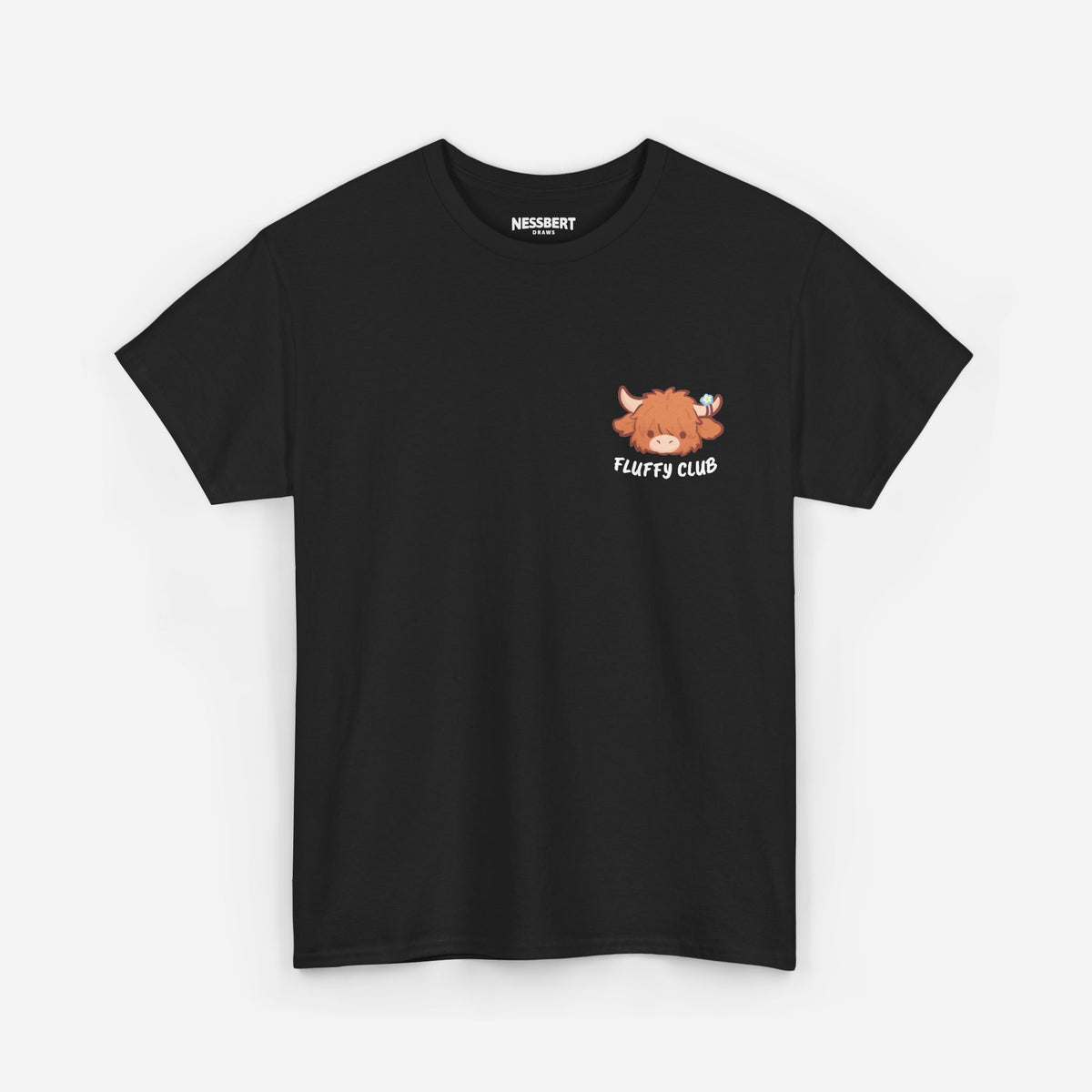 Too Fluffy To Care Tee