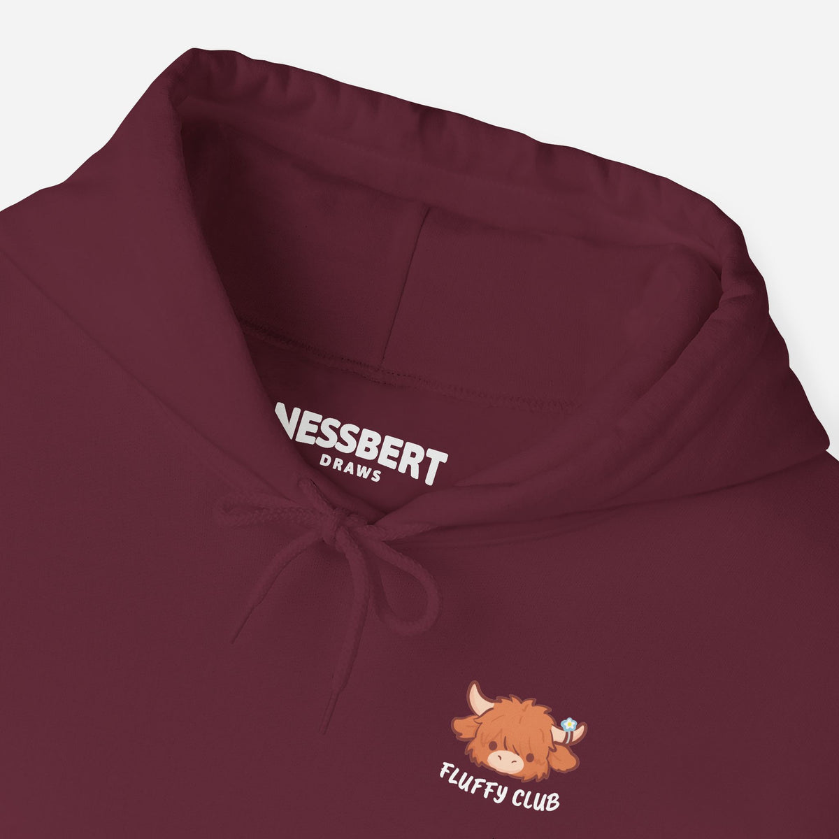 Too Fluffy To Care Hoodie
