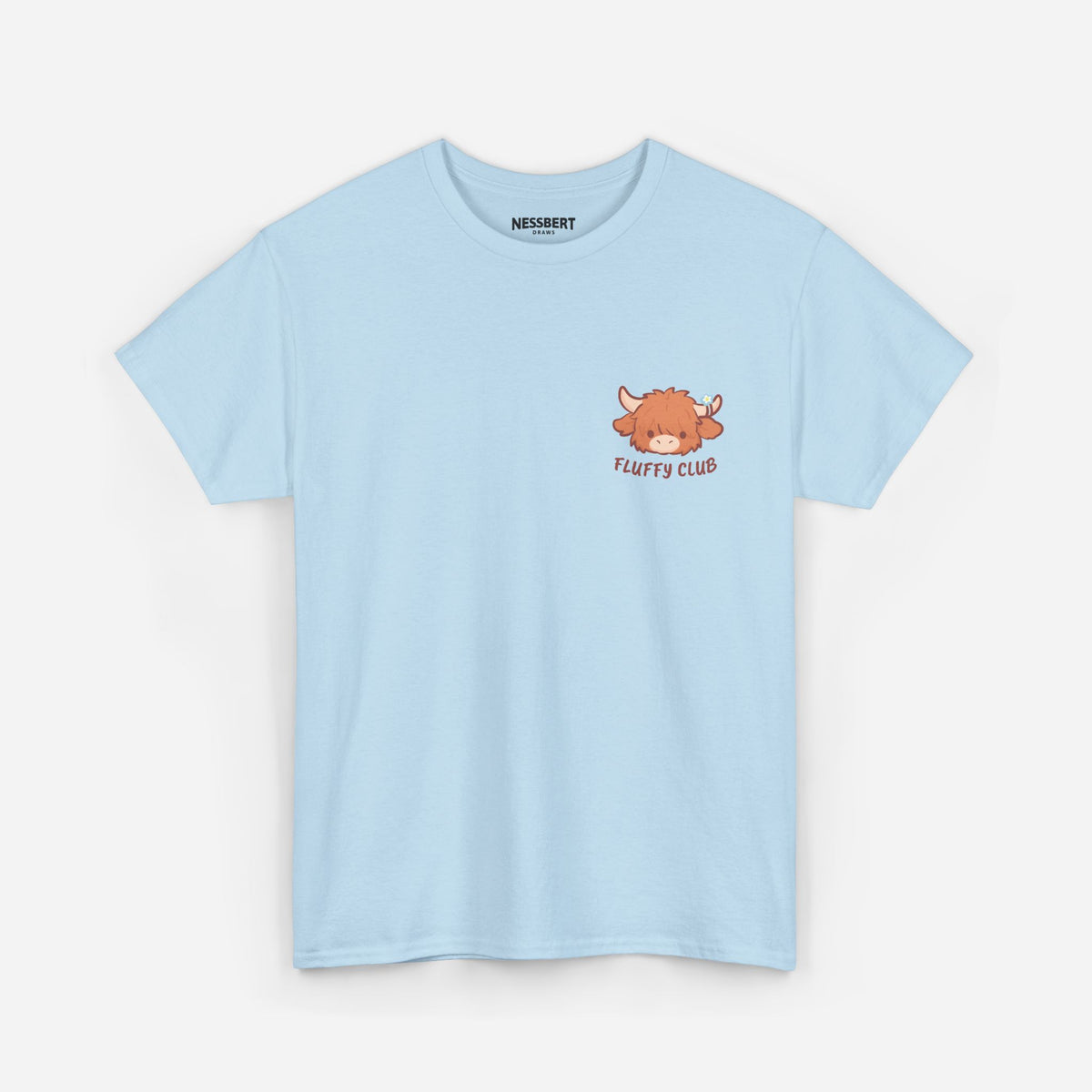 Too Fluffy To Care Tee