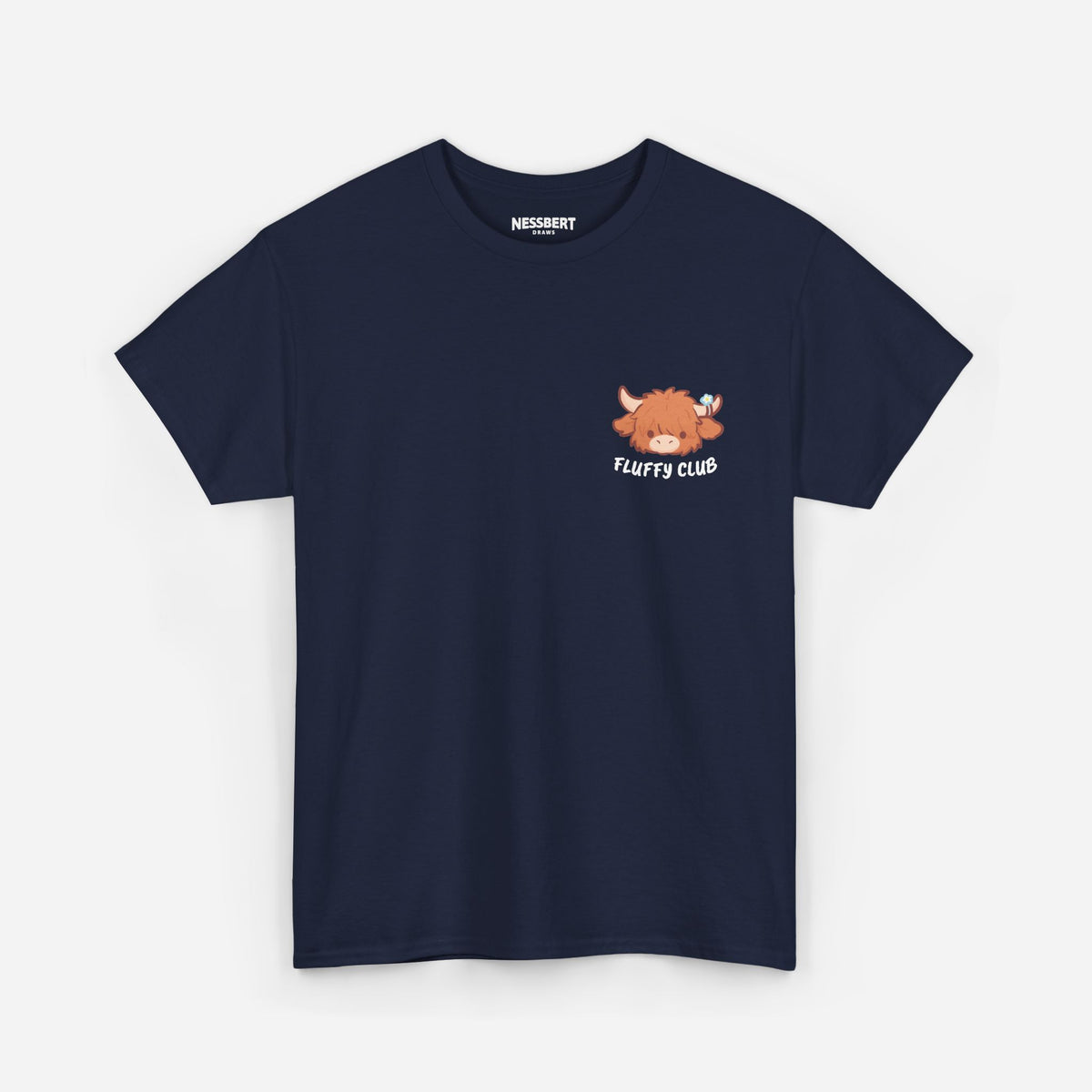 Too Fluffy To Care Tee