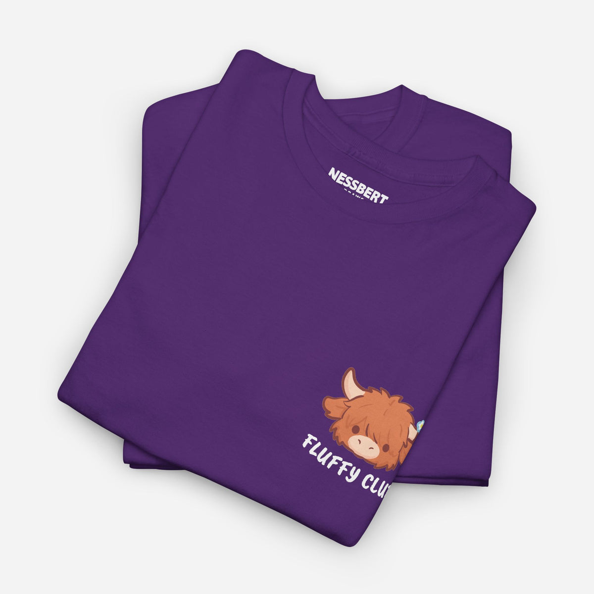 Too Fluffy To Care Tee