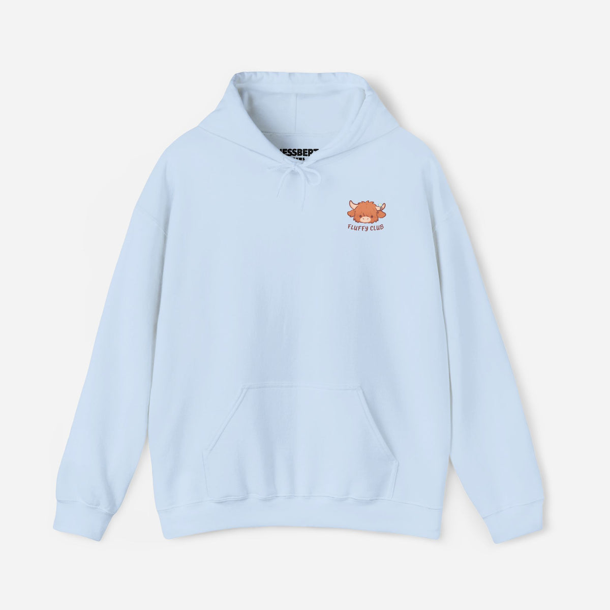Too Fluffy To Care Hoodie