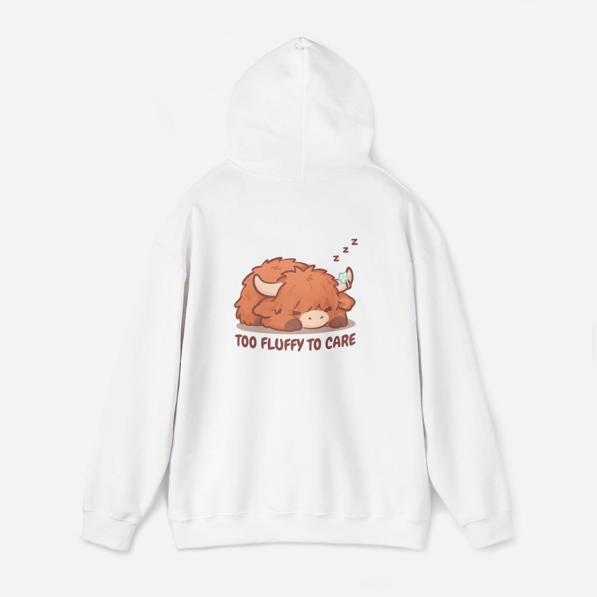 Too Fluffy To Care Hoodie