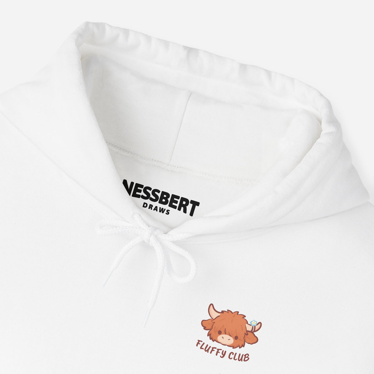 Too Fluffy To Care Hoodie