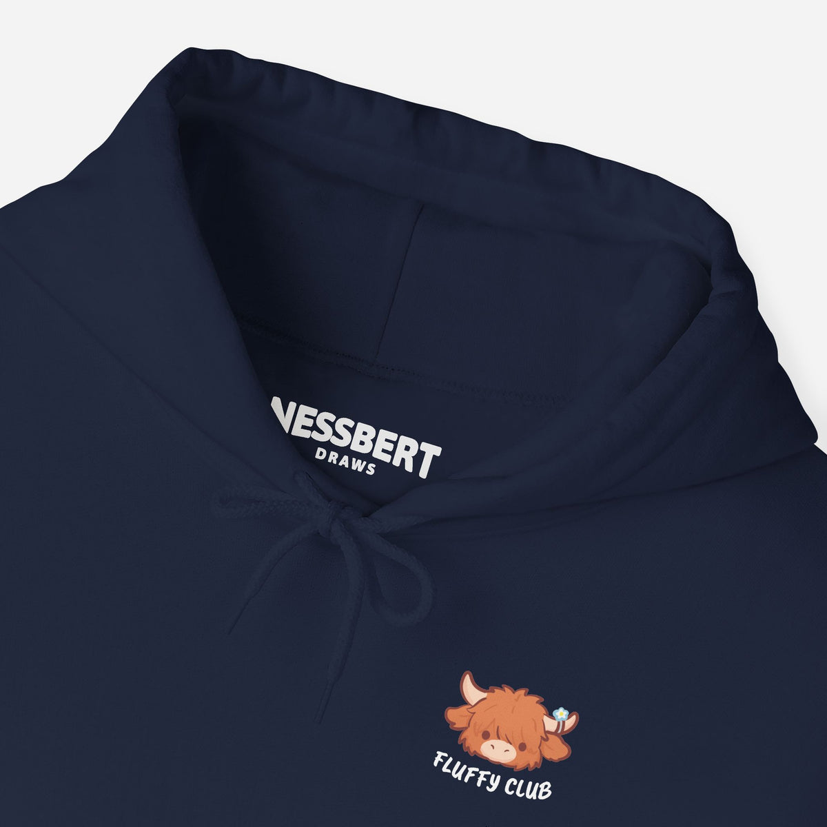 Too Fluffy To Care Hoodie
