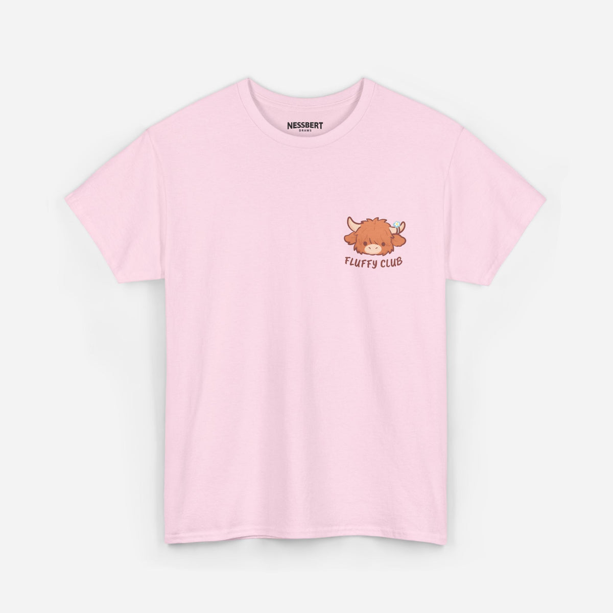 Too Fluffy To Care Tee