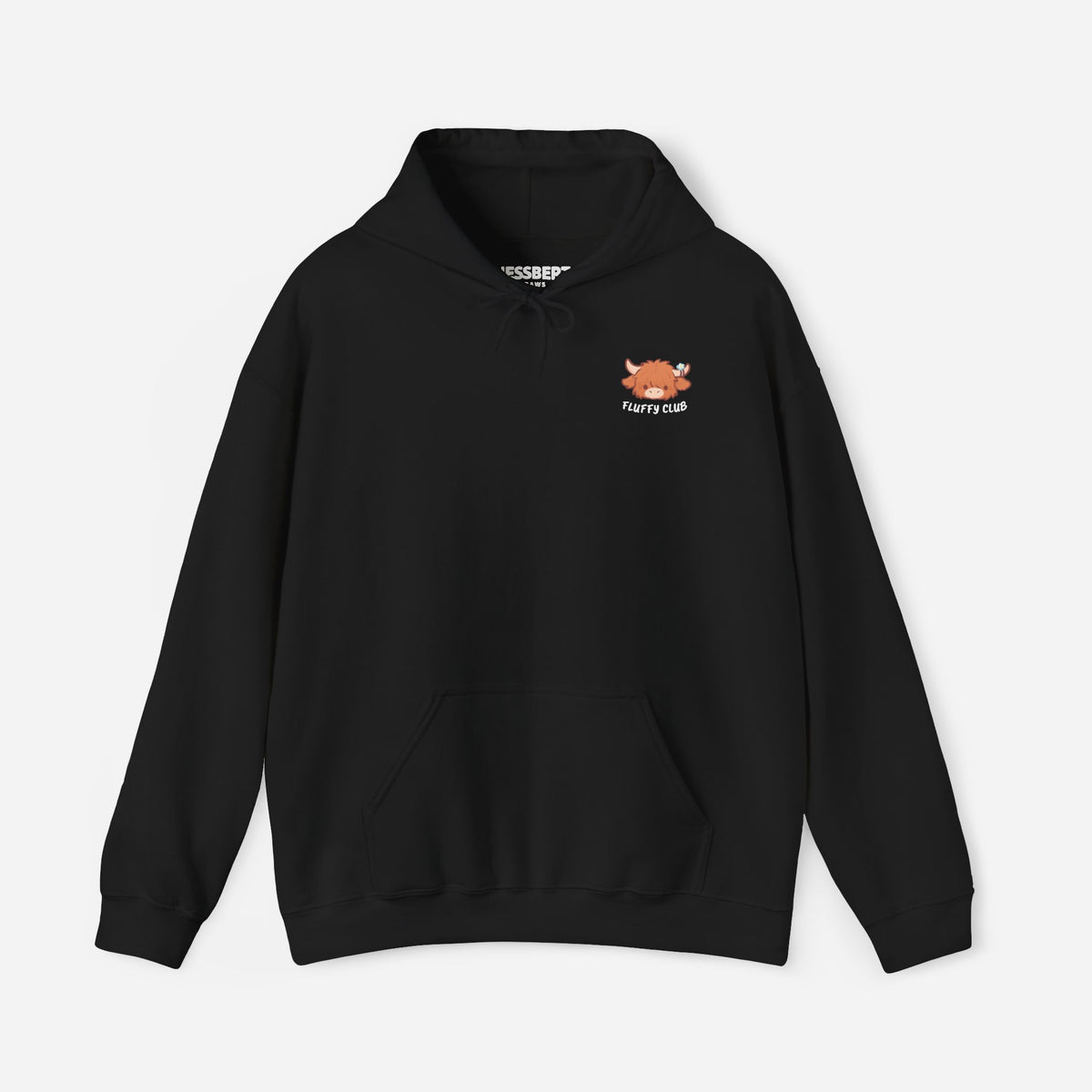 Too Fluffy To Care Hoodie