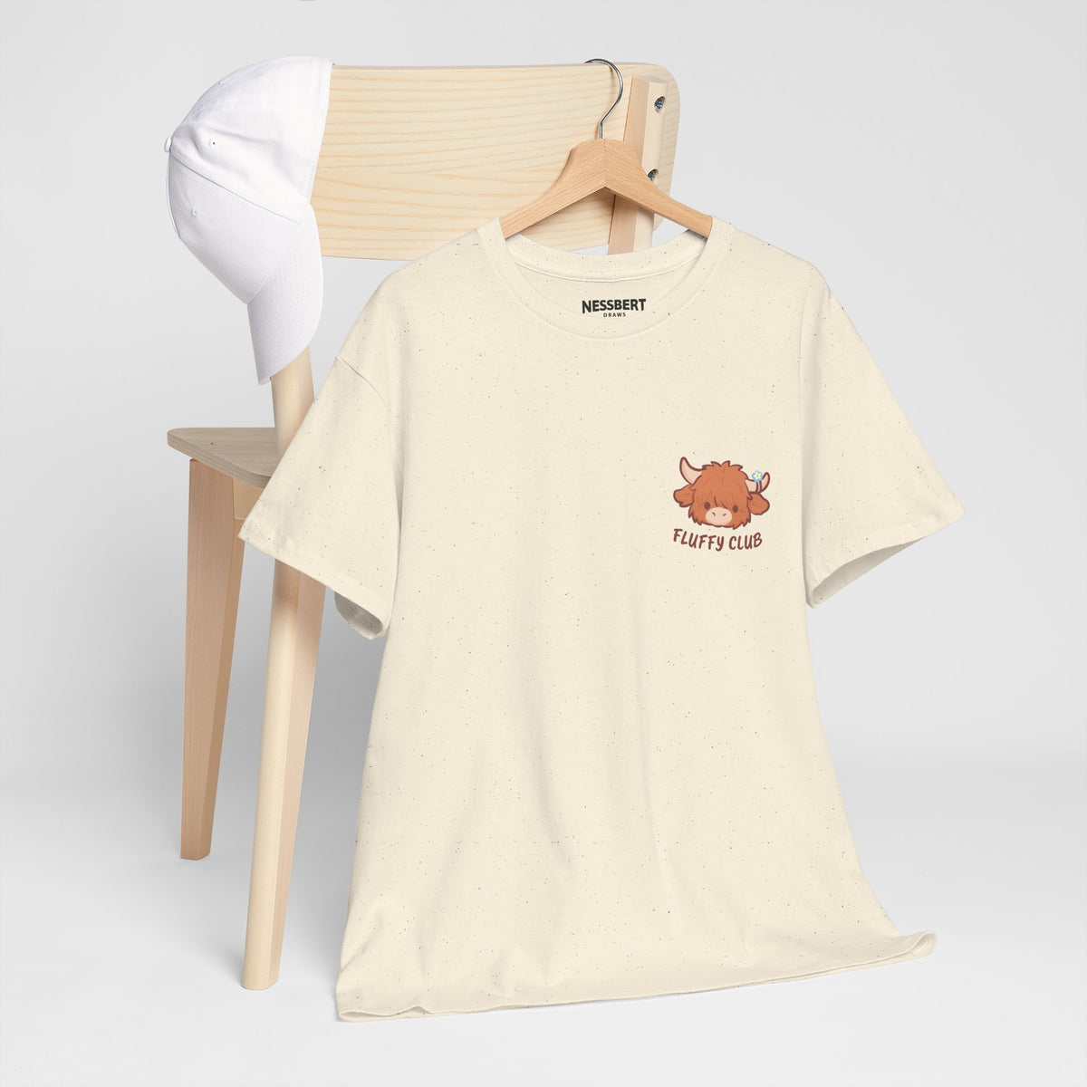 Too Fluffy To Care Tee