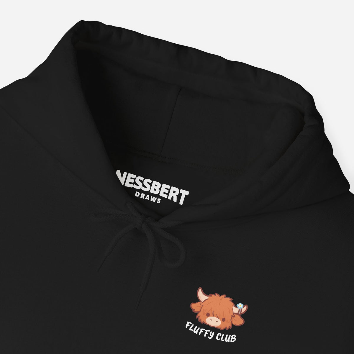 Too Fluffy To Care Hoodie