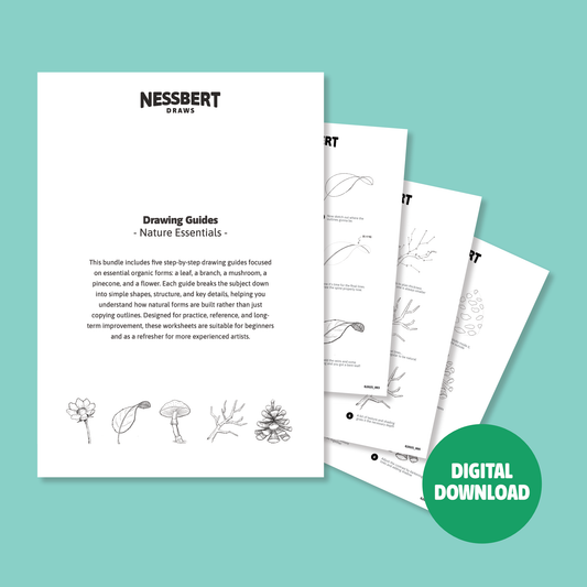 Drawing Guide Bundle - Nature Essentials (Digital Download)